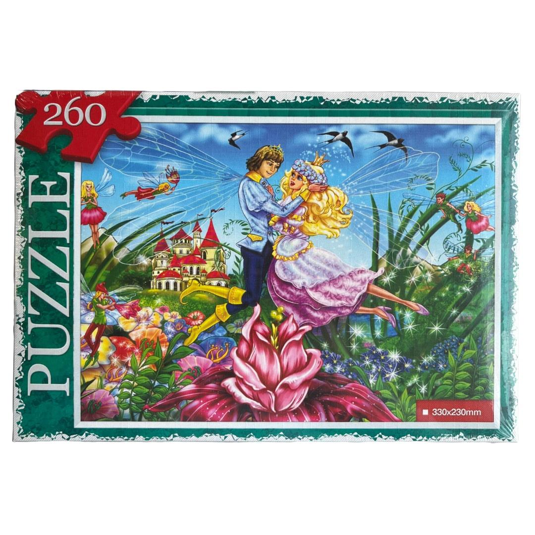 Пазли 260 дет. Улюблені герої мультфільмів. Маша.Мульті Тойс. 260