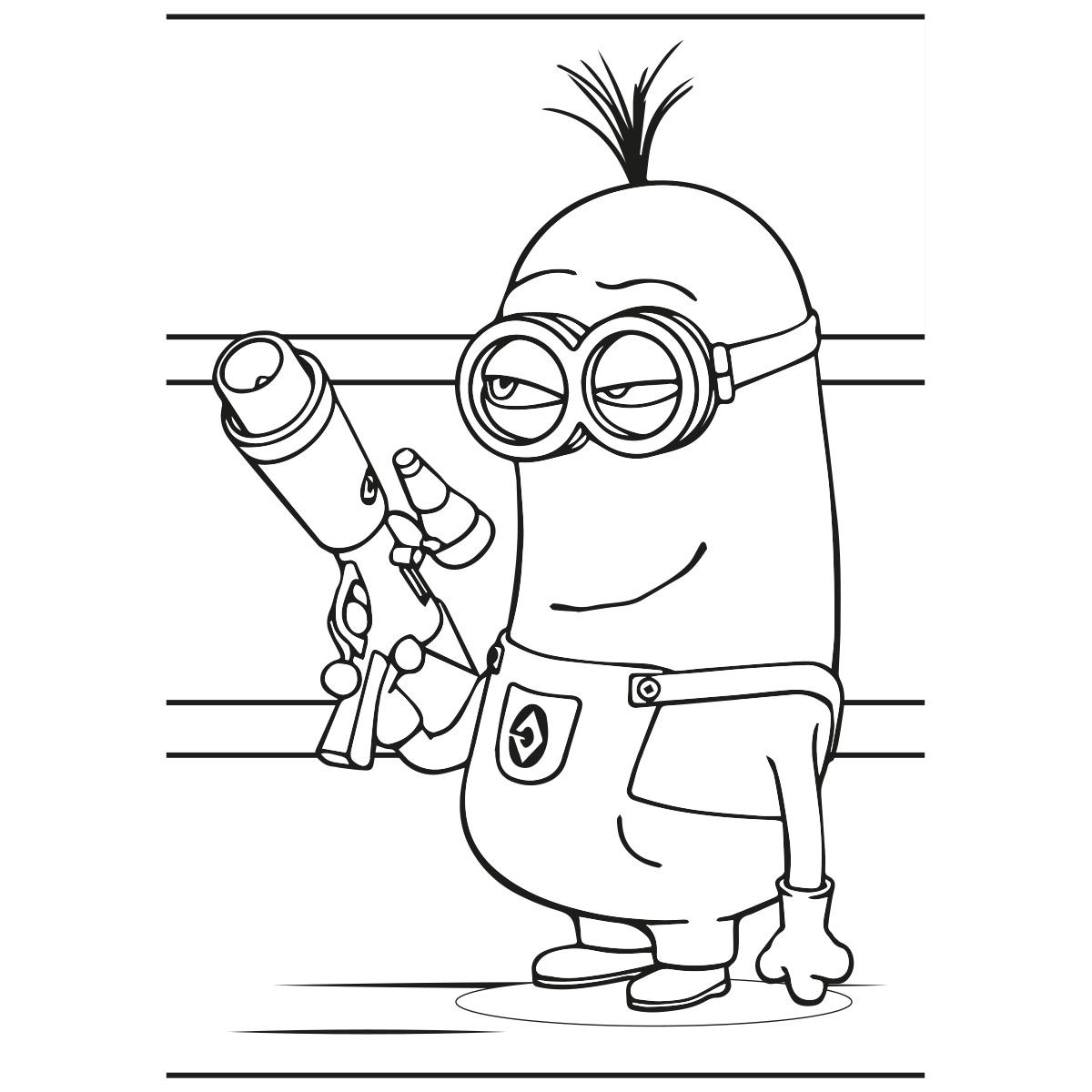 Розмальовка А4 12стор. Minions. YES 742917