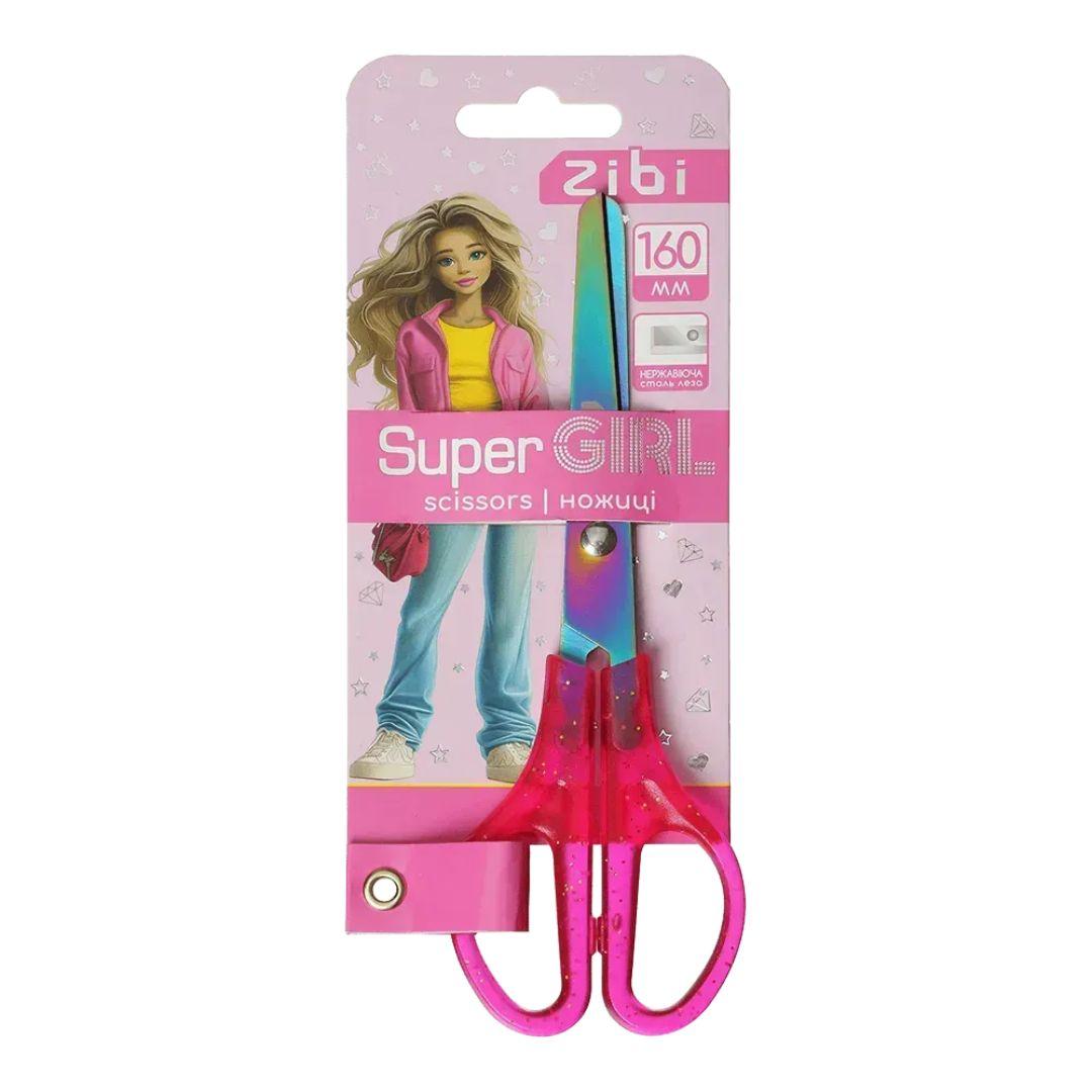 Ножиці 160мм. Super Girl. ZIBI 5023