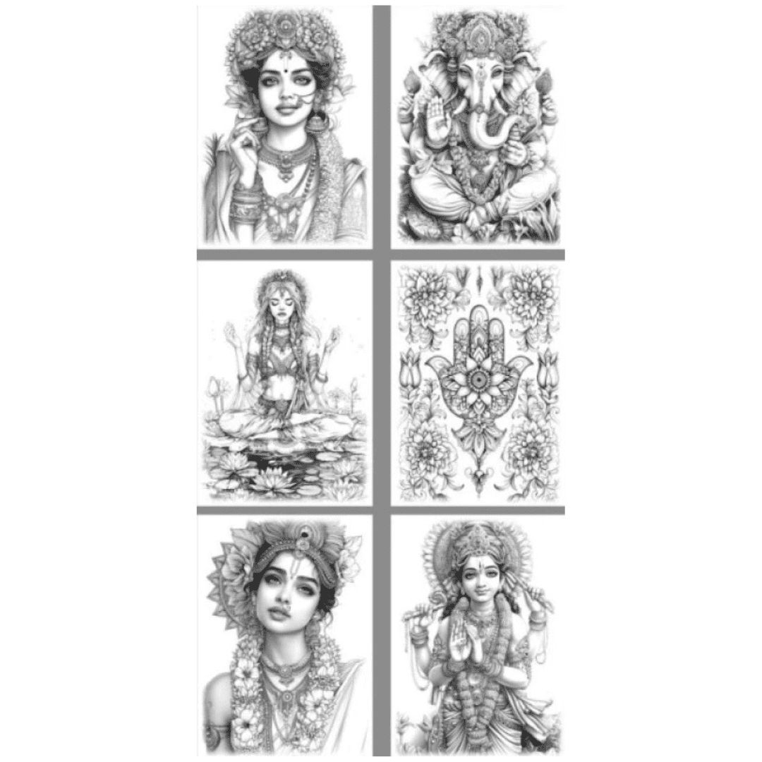 Розмальовка India 8 арк. Фреш 24136