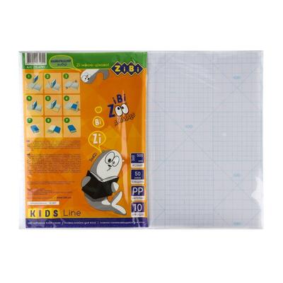 Плівка клейка для книг 50*36см, 50мкм. в листах. Zibi 4791