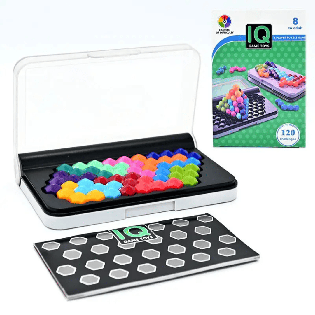 Логічна гра IQ game toys обємний тетріс, 120рівнів. 8+.МТ 0334