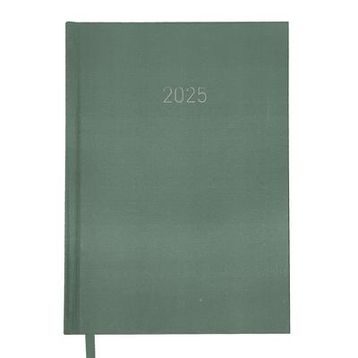 АКЦІЯ 2025. Блокнот діловий А5 336л. лінія, датований. VELVET зелений. ВМ. 2163-04