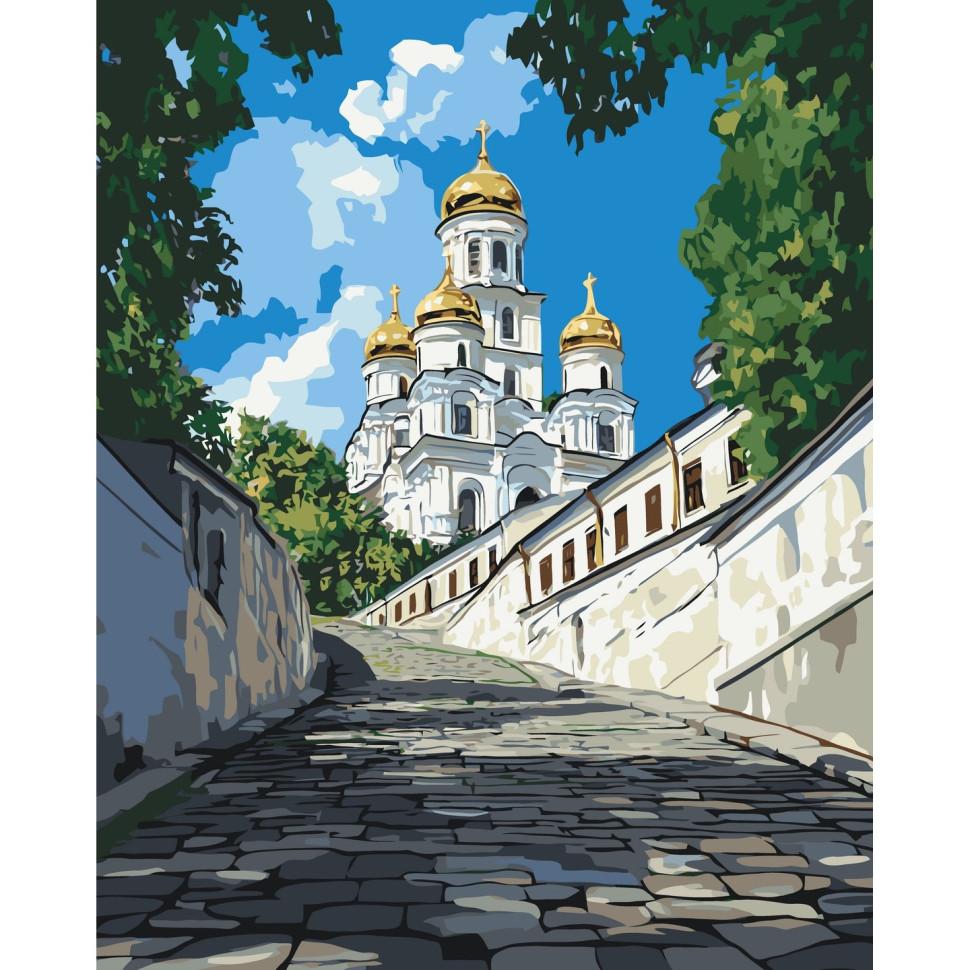 Картина по номерах Андріївська церква 40*50. ArtCraft 11071