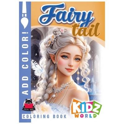 Розмальовка Fairy tail 8 арк. Фреш 23325