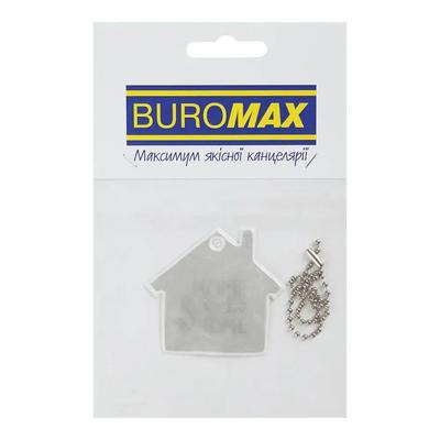 Брелок світловідбиваючий-флікер. Будиночок. BUROMAX 9702