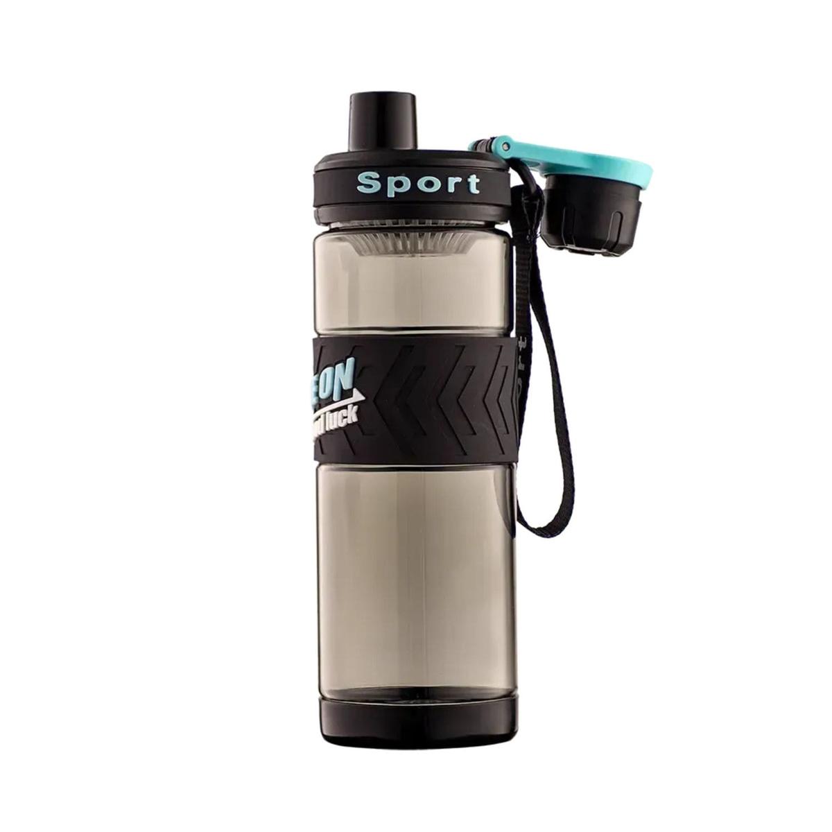 Пляшка для води 550 мл. Sport чорна. Zibi 3025-01