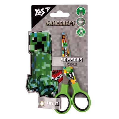Ножиці дитячі Minecraft 130мм. з малюнками на лезах. Yes 480414