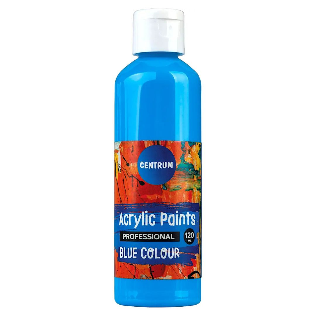 Акрилова фарба синя 120мл у пласт. бутил. Centrum Professional 80926