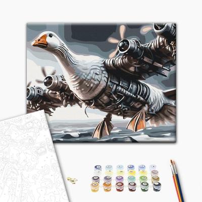 Картина по номерах. Bombogini gusini. 40х50см. Brushme 54389