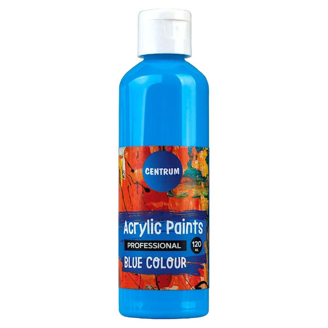 Акрилова фарба синя 120мл у пласт. бутил. Centrum Professional 80926