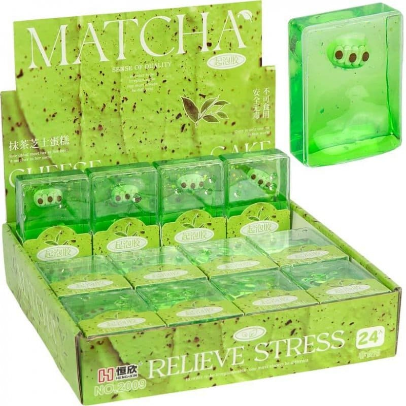 Слайм Matcha у пласт. кор. МТ 2009-1