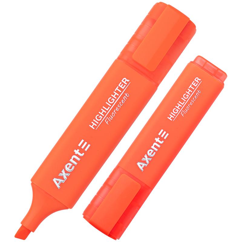 Маркер текстовий помаранчевий Highlighter Axent 2537-12