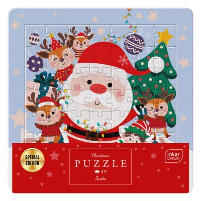 Пазл на 49 елем. Christmas Santa. Inter Druk 6305