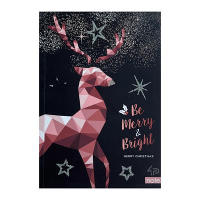 Скетчбук А6 40 аркушів білий блок. Christmas note. Profiplan 904198