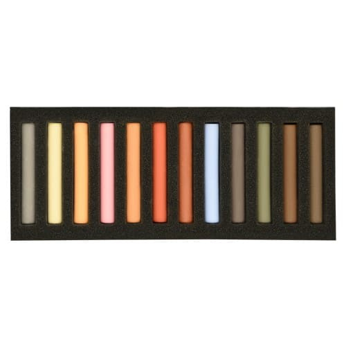Пастель суха художня 12 кол. Skin tones. Santi 353697