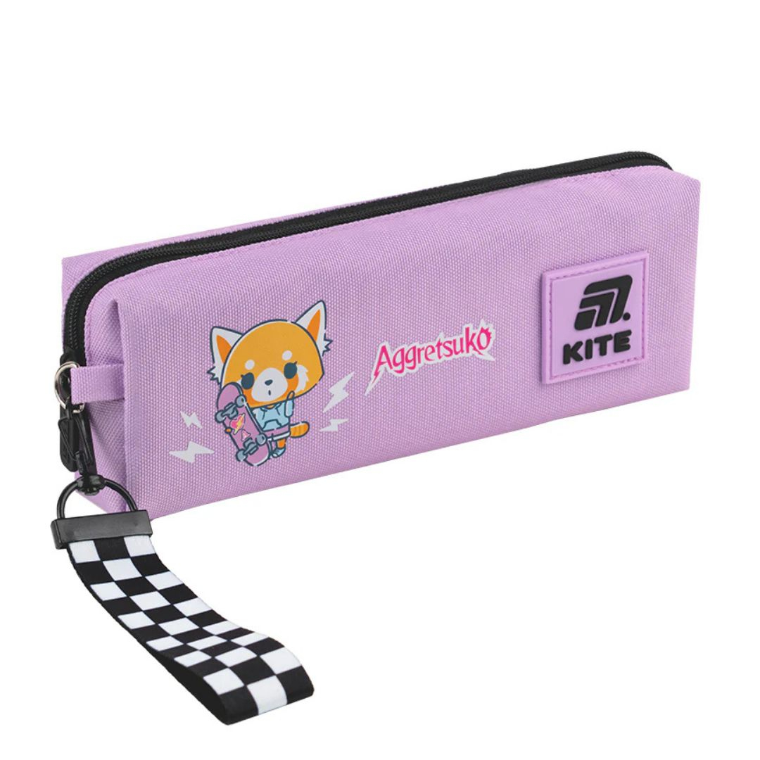 Пенал-косметичка тканевий на 1 відділення. Aggretsuko. KITE 25-642