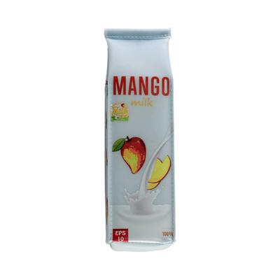 Пенал-косметичка тканевий на 1 відділення. Milk блакитний. Zibi 20.0003-14