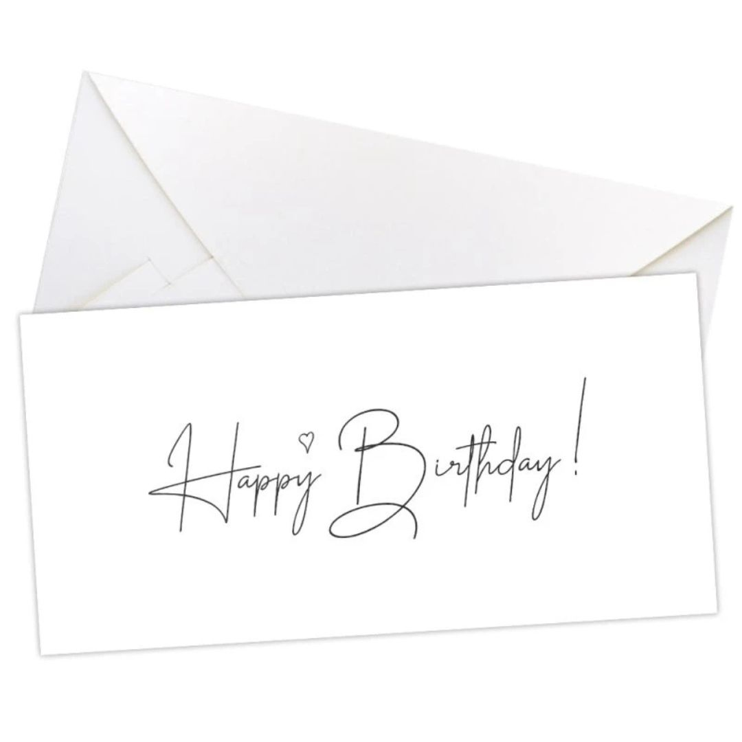 Листівка-конверт для грошей. Happy Birthay. СвятоБум 8980