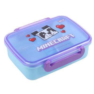 Ланчбокс з перегородкою 420 мл. Minecraft spring. Yes 708592