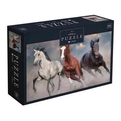 Пазл на 1000 елем. Horses №1. Inter Druk 4966