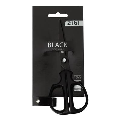 Ножиці 170мм. Black Edition. Zibi 5024