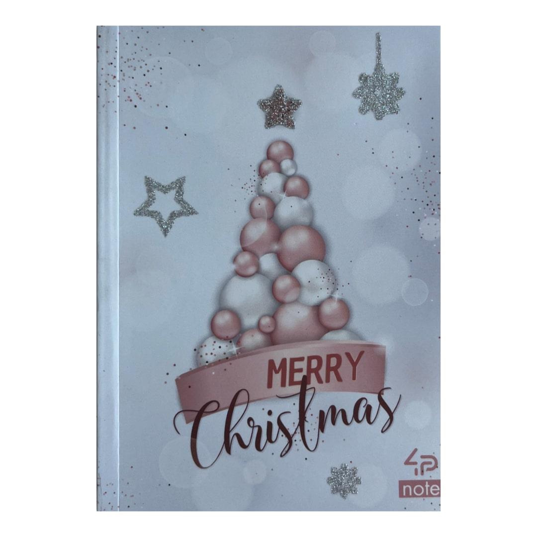 Скетчбук А6 40 аркушів білий блок. Christmas note. Profiplan 904198
