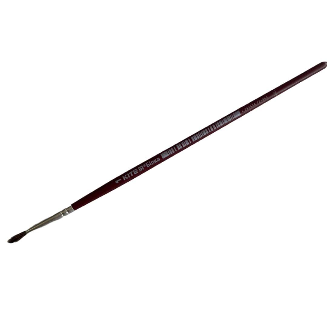Пензлик №1 круглий білка. KITE 18-340