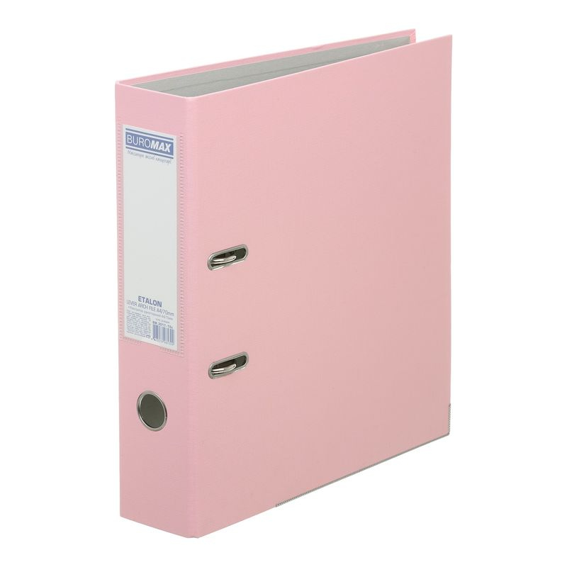 Папка-накопичувач А4, 7 см, рожева ETALON PASTEL BM. 3017-10