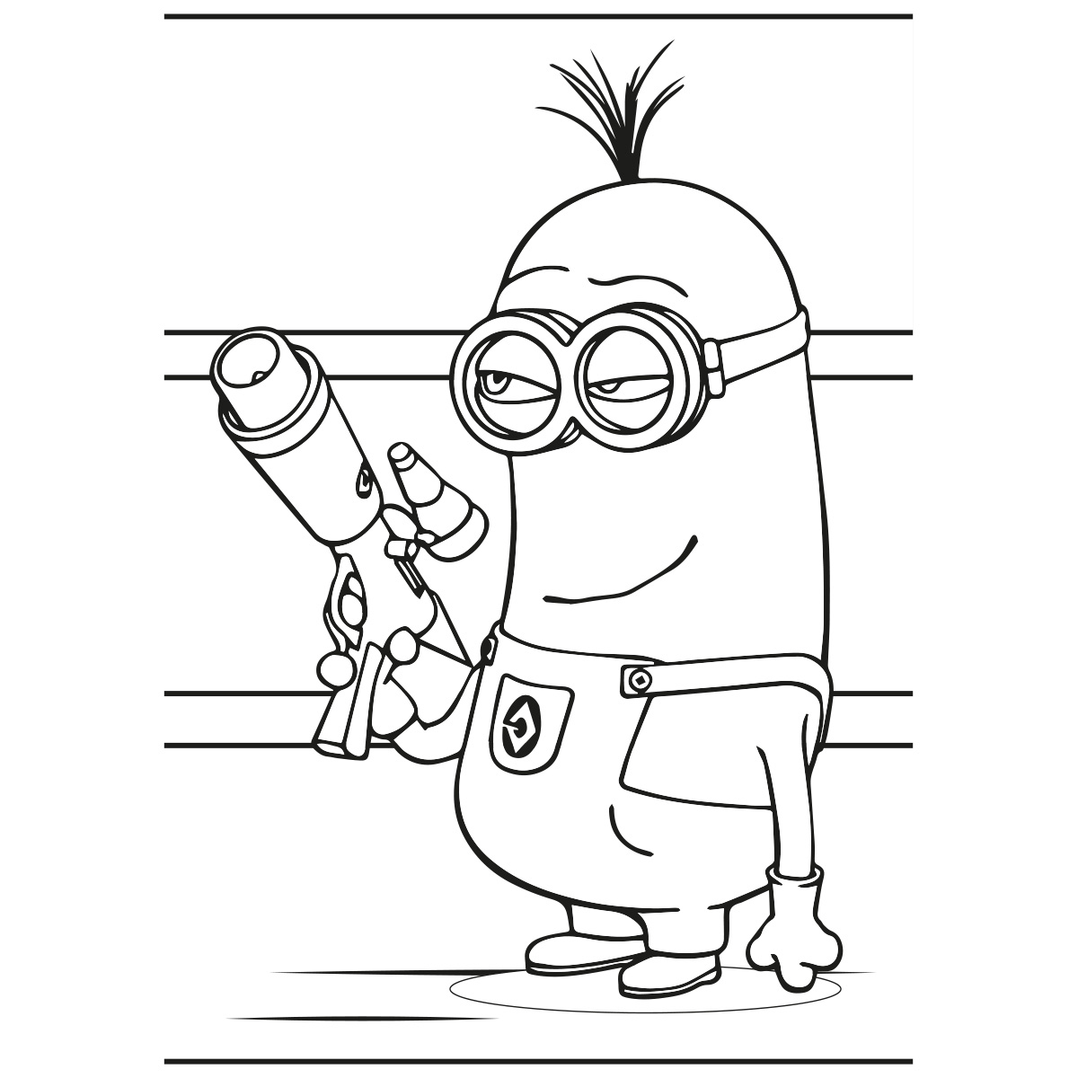 Розмальовка А4 12стор. Minions. YES 742917