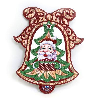 Підвіска Новорічна Дзвоник 33см 9873