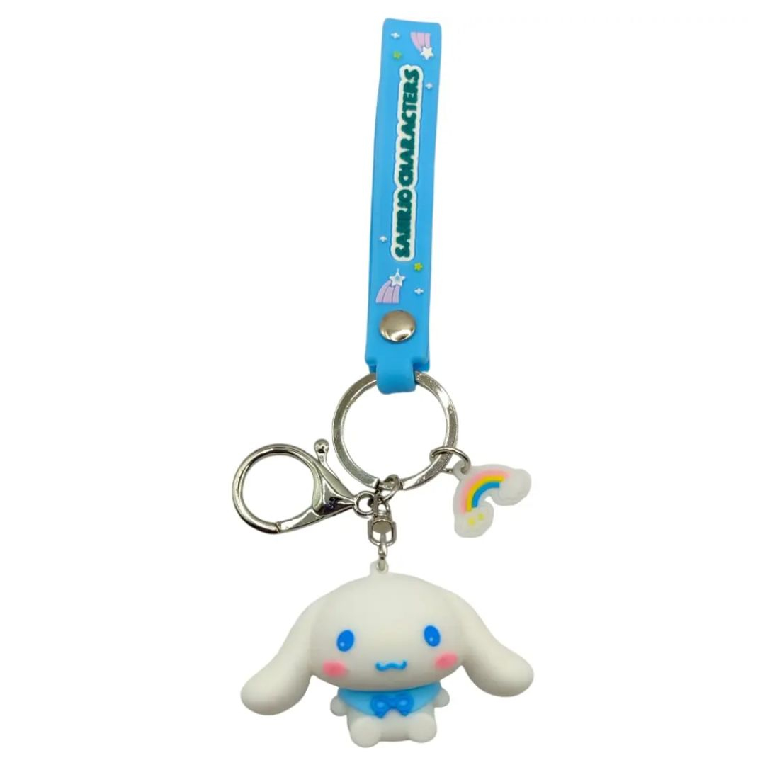 Брелок гумовий Кролик у рожевому костюмі. BIBI TOYS 762121
