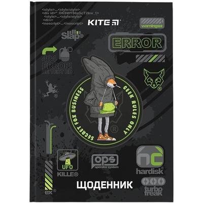 Щоденик шкільний тверда обкладинка. Fox Rules. Kite. 24-262-9