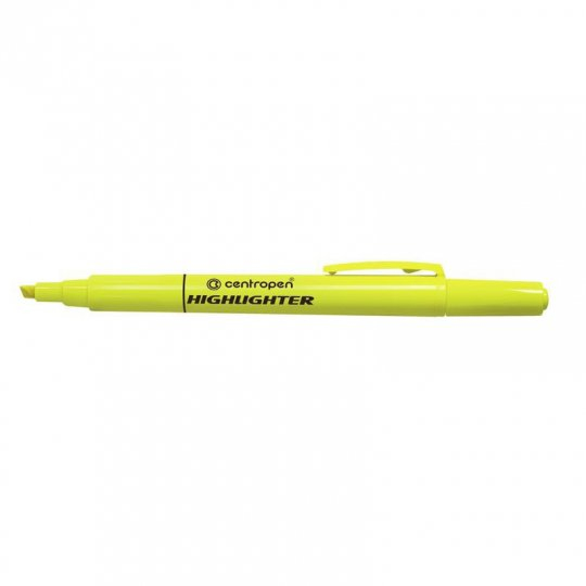 Маркер текстовий жовтий Highlighter3,5мм Centropen. 8722