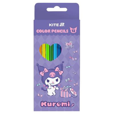 Олівці кольорові 12кол. Kuromi. Kite 25-051-2