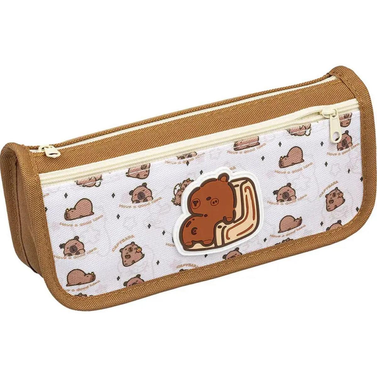 Пенал-косметичка тканевий на 1 відділення. Capybara. Centrum 81371