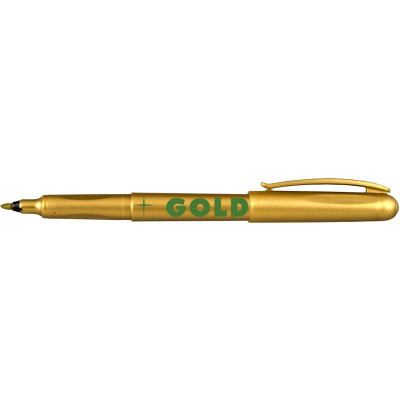Маркер 1мм. круглый, золото. Centropen 2670