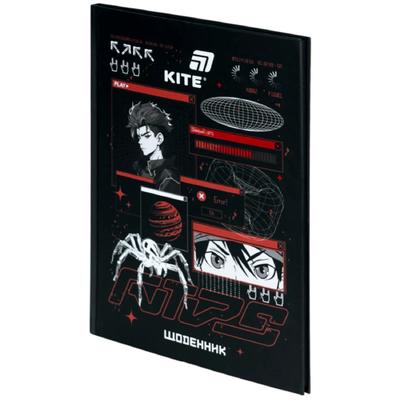 Щоденник шкільний Red anime B5. тверда обкл. Kite 26-262-8