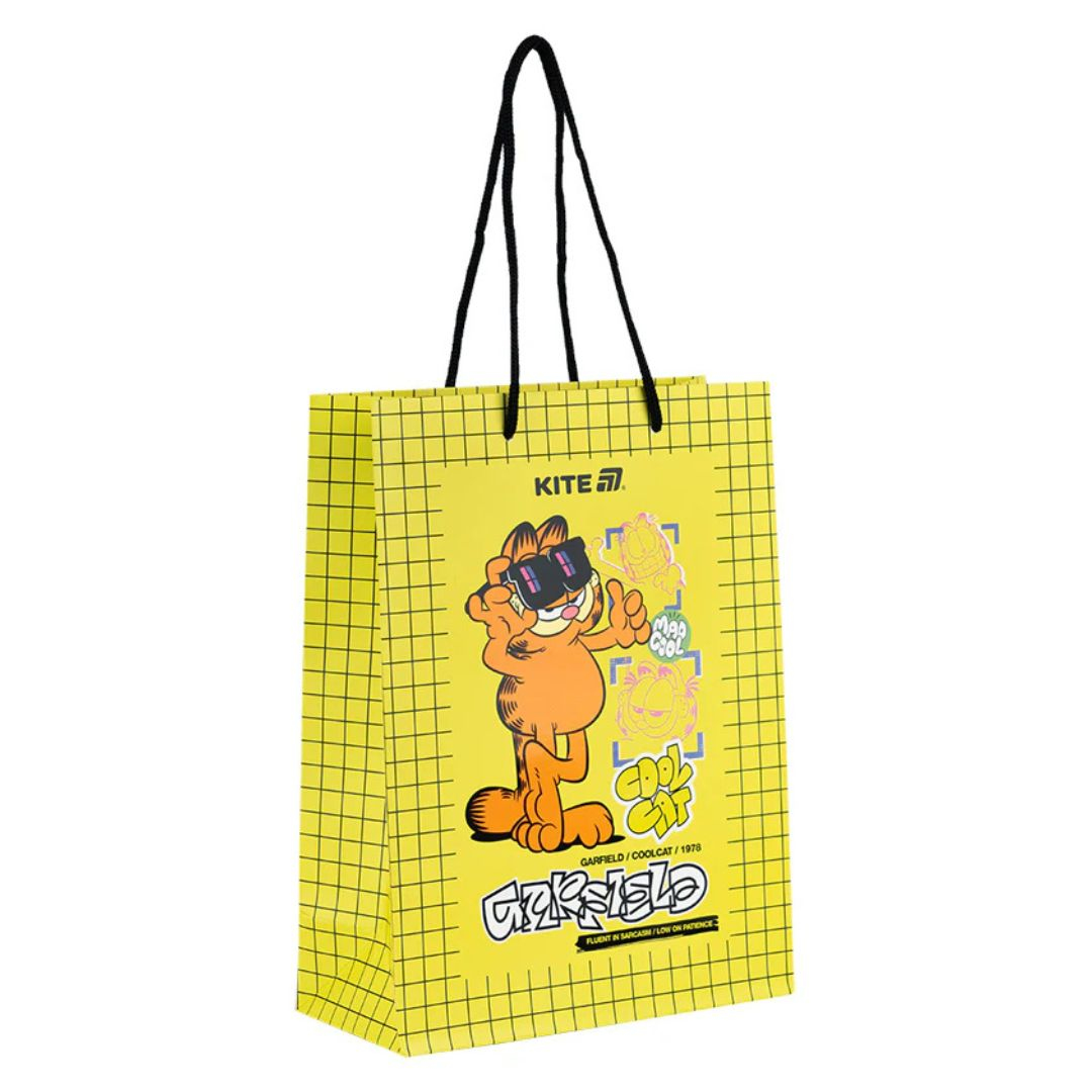 Пакет подарунковий Garfield 18*24*8. KITE 25-265