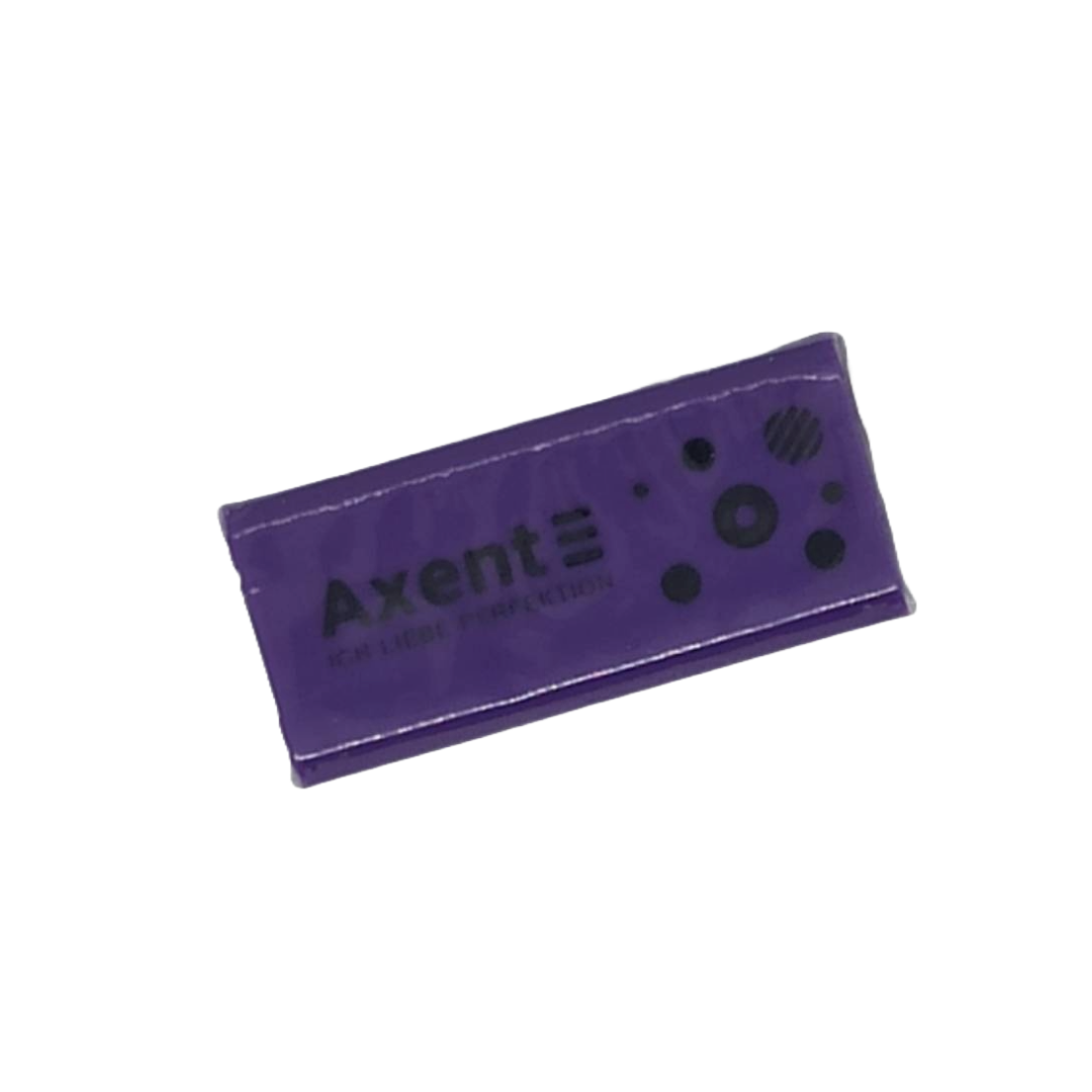 Гумка м'яка, Neon Асорті Axent. 1197