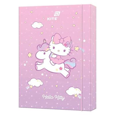 Папка для праці А4 на гумках. Hello Kitty. Kite 25-213-1