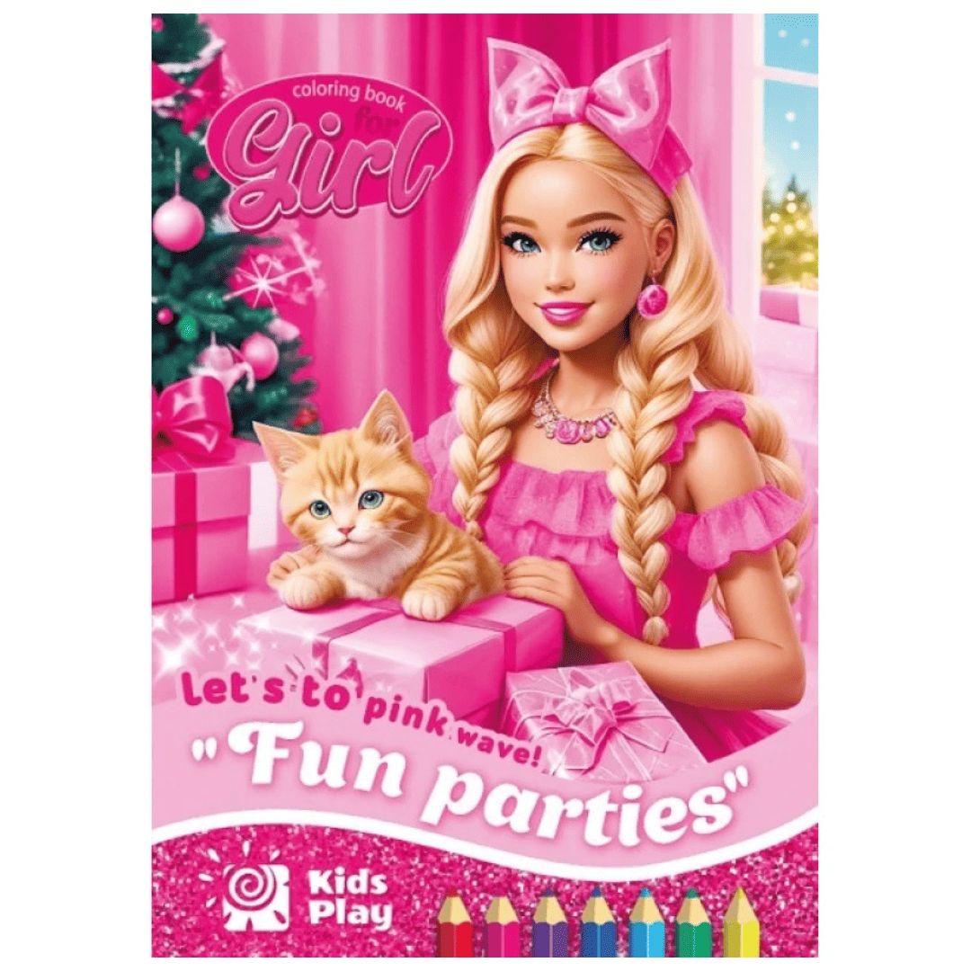 Розмальовка Girl Fun parties 8 арк. Фреш 23320