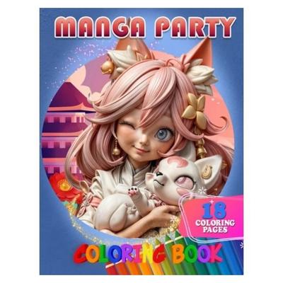 Розмальовка Manga party 18стор. Джамбі 05122412