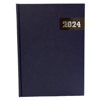Блокнот А5 336л. лінія, датований синій MANLY. 2024. ВМ. 2188-02
