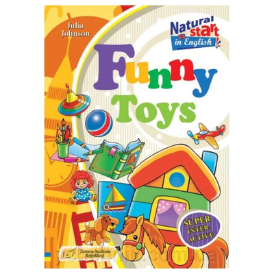 Книга для читання англійською мовою. Funny Toys. НьюТайм І21