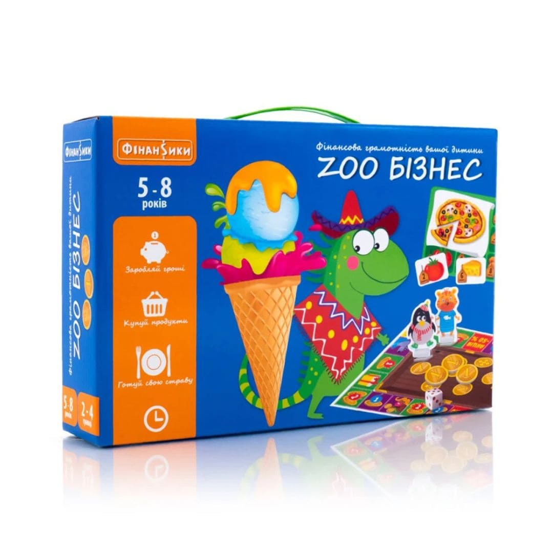 Настільна гра ZOO Бізнес. 5-8 років. Vladi toys 2312-05