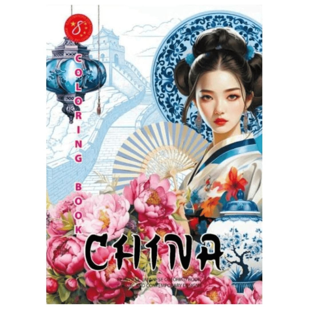 Розмальовка China 8 арк. Фреш 24139
