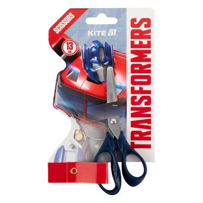 Ножиці дитячі 13 см з пластиковими ручками Transformers. Kite 25-122