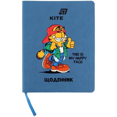 Щоденник шкільний Garfield А5. м'яка обкл. Kite 26-283