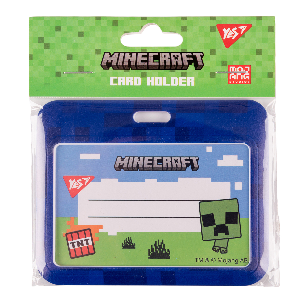 Бейдж без стрічки горизонтальний Minecraft. Yes 940325